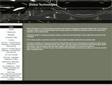 Tablet Screenshot of globaltechnologies.biz